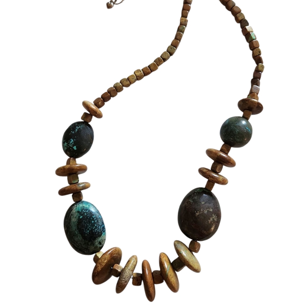 Jay King Natural Stone Beaded Necklace